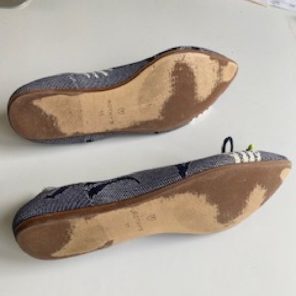 Botanical Navy Rothy's Bow Point - Picture 6 of 6